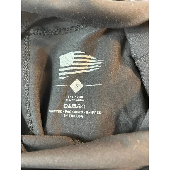 Tactical Pro Supply Women’s Size Small American Flag Leggings High Waist Workout - Picture 4 of 8